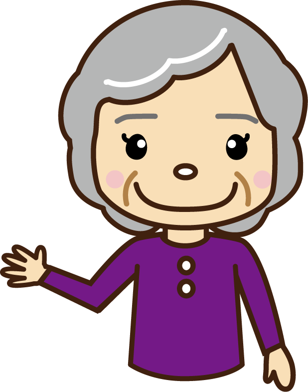 065おばあさんのイラスト イラスト協議会 065おばあさんのイラスト イラスト協議会