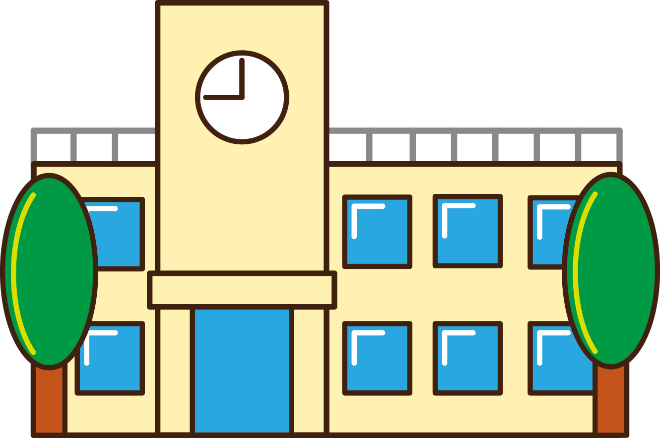 １１７建物 学校 のイラスト イラスト協議会