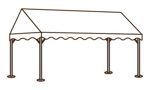 １７１イベントテントのイラスト